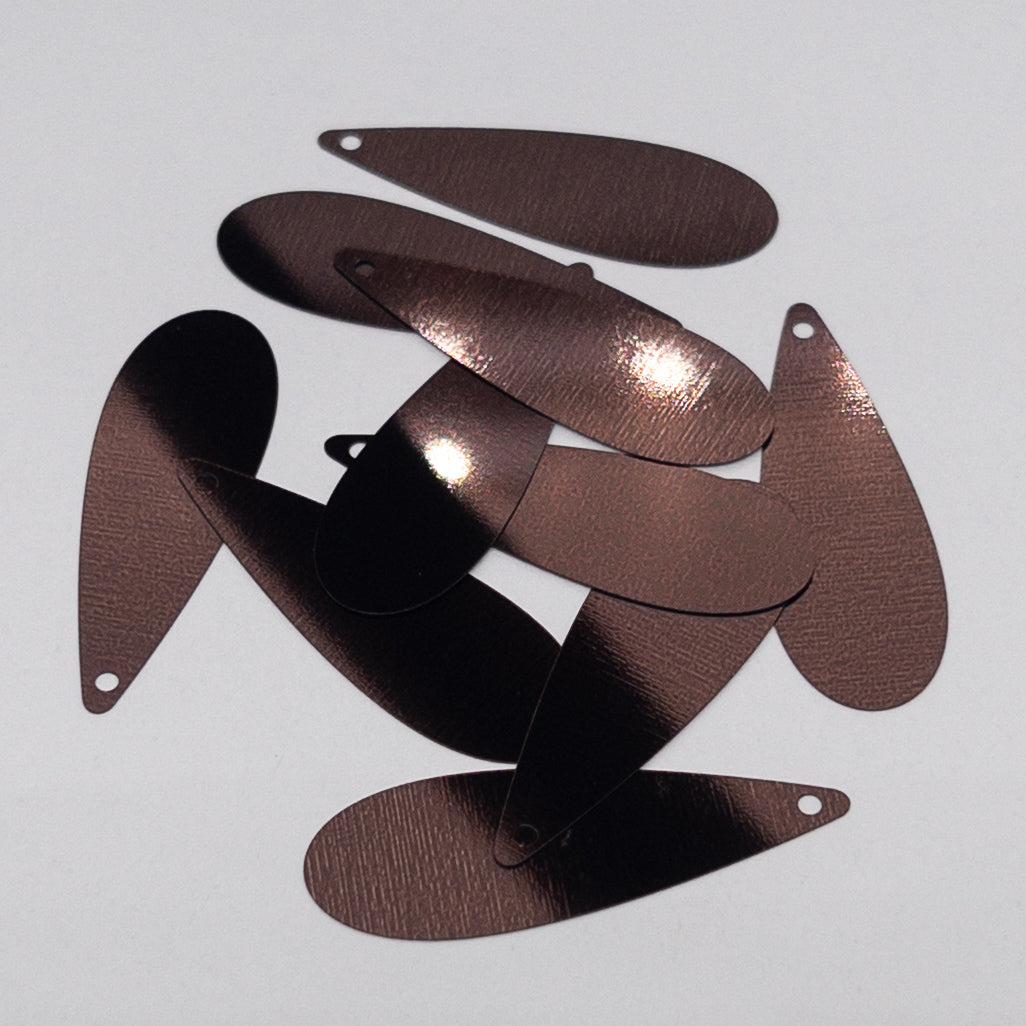 TSSC variant image | 12*35mm Teardrop | Dark chocolate