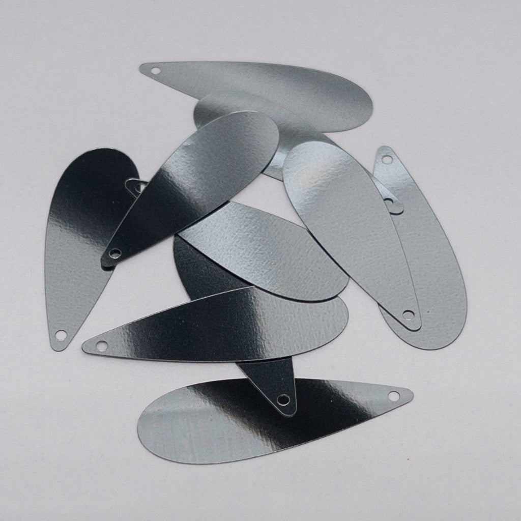 TSSC variant image | 12*35mm Teardrop | Dark silver