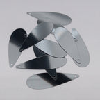 TSSC variant image | 12*35mm Teardrop | Dark silver