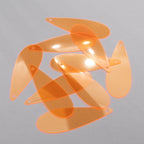 TSSC variant image | 12*35mm Teardrop | Fluoro tangerine