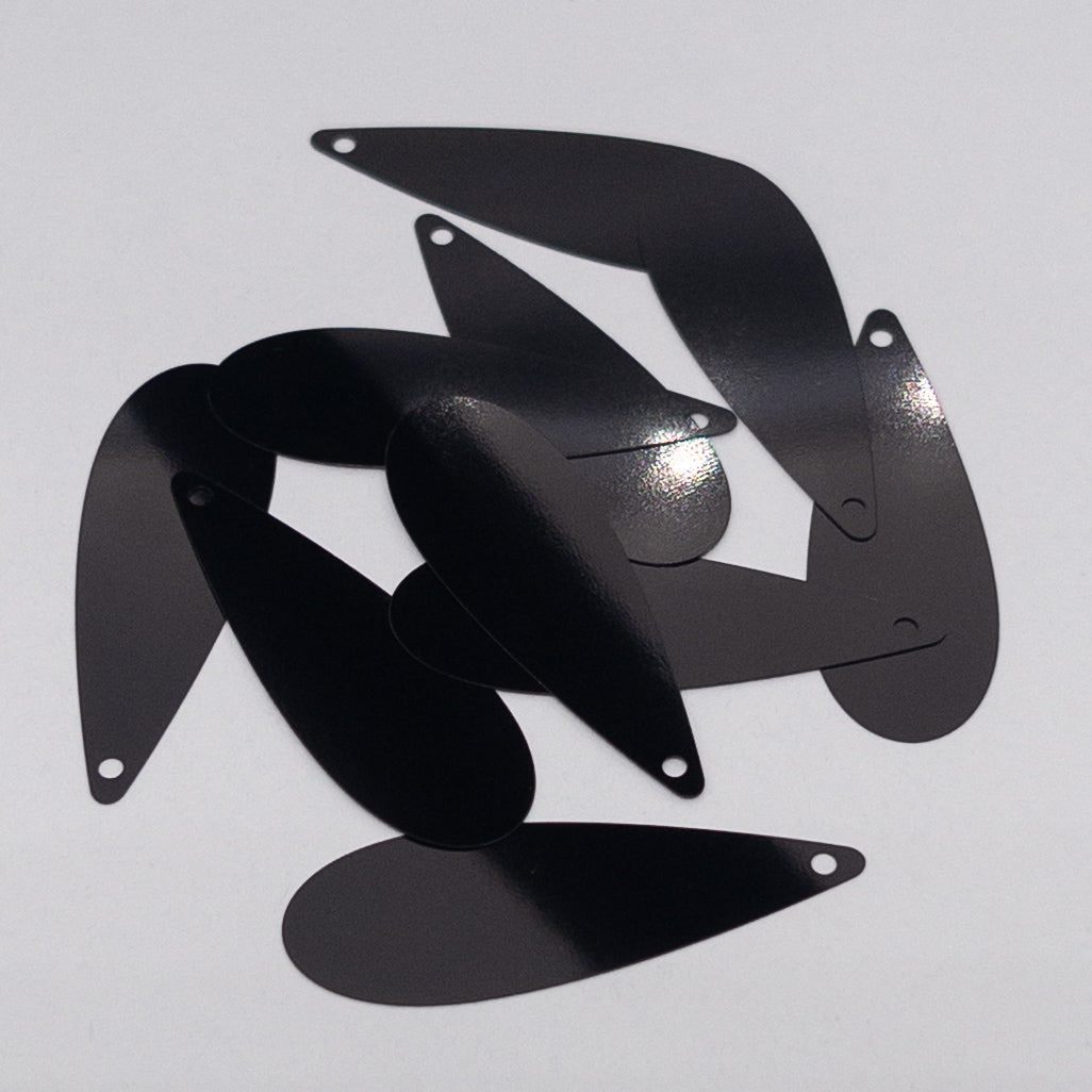 TSSC variant image | 12*35mm Teardrop | Jet black