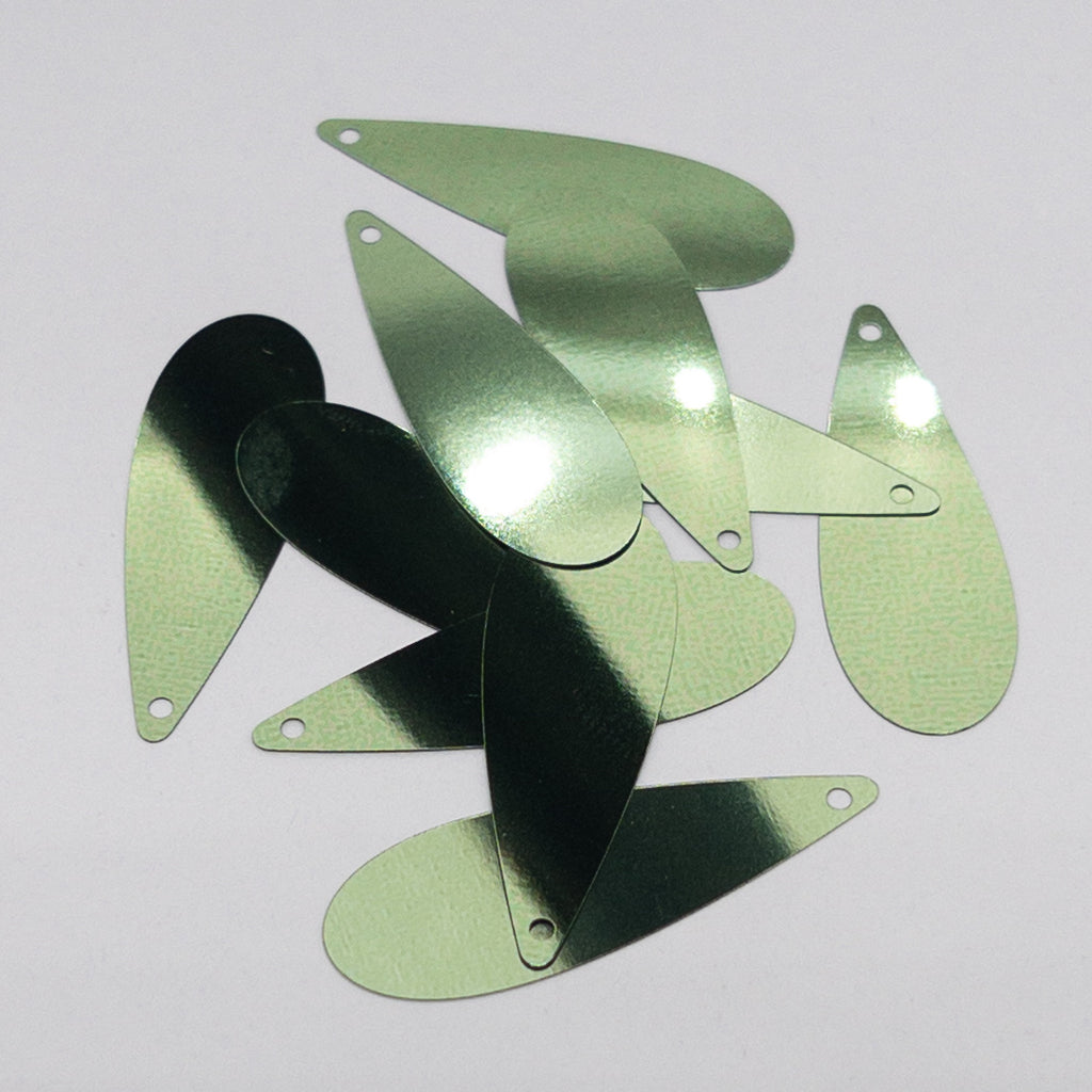 TSSC variant image | 12*35mm Teardrop | Pale peridot