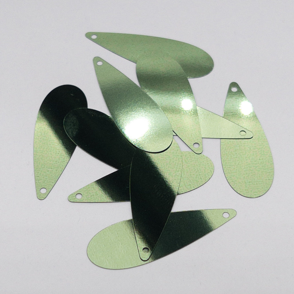 TSSC variant image | 12*35mm Teardrop | Pale peridot