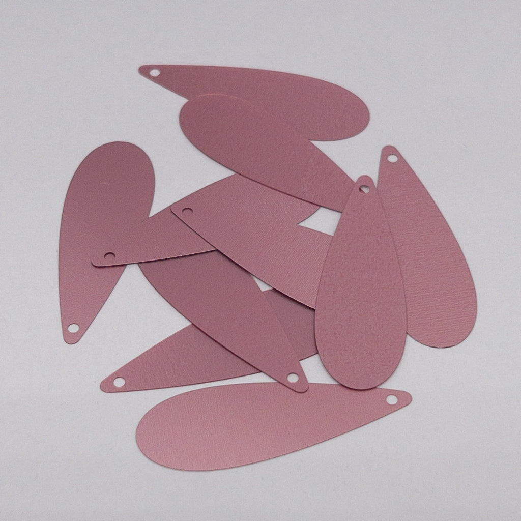 TSSC variant image | 12*35mm Teardrop | Pink petal