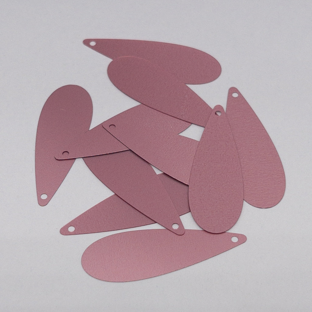 TSSC variant image | 12*35mm Teardrop | Pink petal