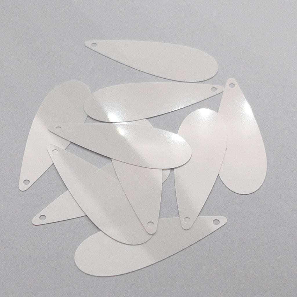TSSC variant image | 12*35mm Teardrop | Snow white