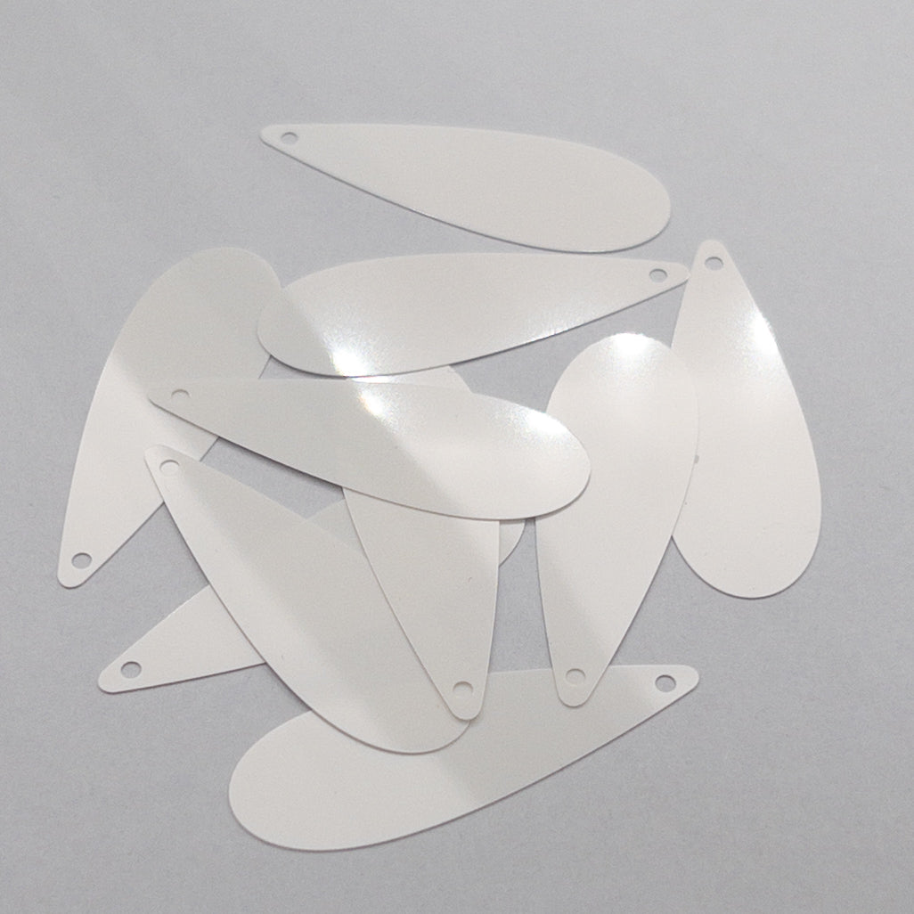 TSSC variant image | 12*35mm Teardrop | Snow white